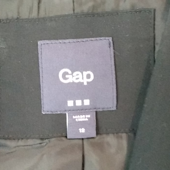 GAP Blazer color black size 12 - Picture 2 of 4